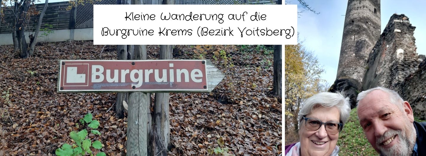 Wanderung mit Luis & Hannerl auf die Burgruine Krems in Voitsberg (Steiermark)