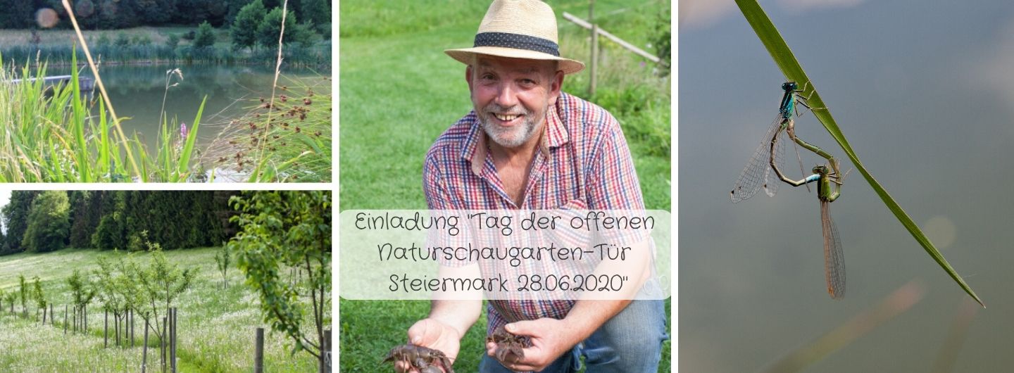 Einladung zum Tag der offenen Tür / Naturschaugarten-Tag Steiermark am 28.06.2020 - in Köflach