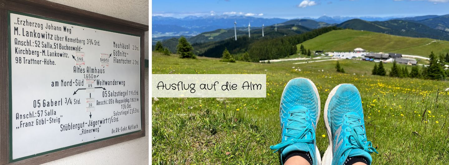 Ausflug auf die Alm beim Alten Almhaus